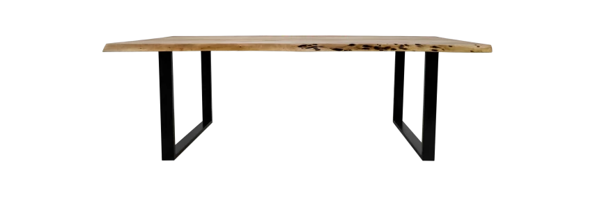 Eettafel SoHo - Acacia/ijzer - 140x90 Cm 3 Eettafel SoHo - Acacia/ijzer - 140x90 Cm