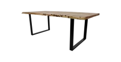 Eettafel SoHo - Acacia/ijzer - 140x90 Cm 9 Eettafel SoHo - Acacia/ijzer - 140x90 Cm -Meubelserie Winkel de kisten koning 108505 3