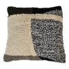 Sierkussen - Naturel/grijs/bruin - Katoen - 45x45 Cm