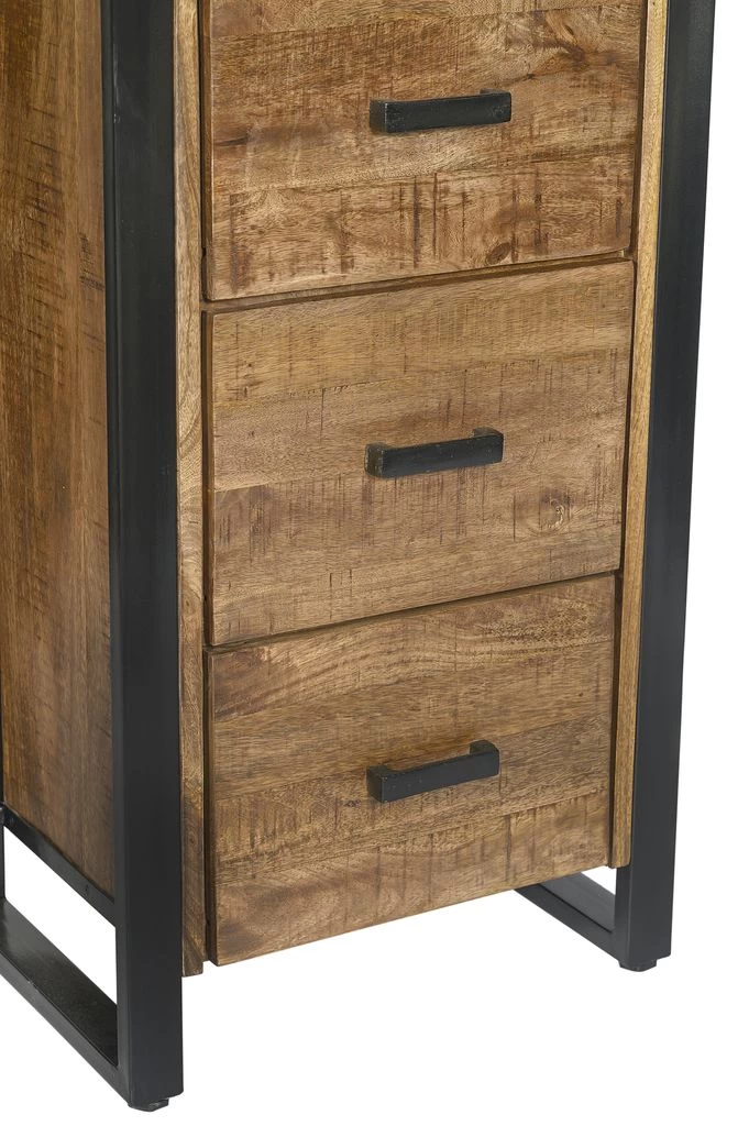 Boekenkast Nairobi 3 Laden 55 Cm 4 Boekenkast Nairobi 3 Laden 55 Cm - Afbeelding 2