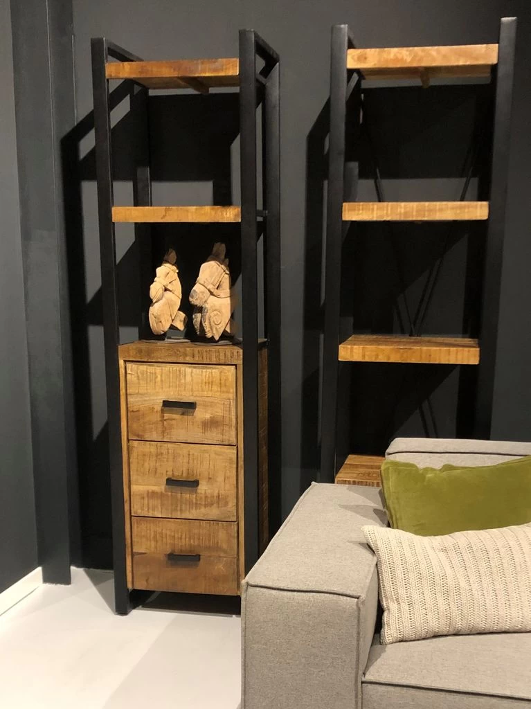 Boekenkast Nairobi 3 Laden 55 Cm 6 Boekenkast Nairobi 3 Laden 55 Cm - Afbeelding 4