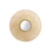 Wandspiegel - Bamboe - ø120 Cm 2 Wandspiegel - Bamboe - ø120 Cm -Meubelserie Winkel de kisten koning 108788 1