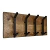 Kapstok 4 Haken - Naturel - Mangohout/metaal - 60x25x3 Cm 1 Kapstok 4 Haken - Naturel - Mangohout/metaal - 60x25x3 Cm -Meubelserie Winkel de kisten koning 108817 1