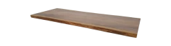 Tafelblad - Munggur - Naturel Finish - 250x80-100x6 Cm