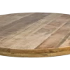 Rond Tafelblad Portland - Naturel - Mangohout - ø140x5 Cm -Meubelserie Winkel de kisten koning 108886 1
