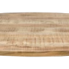 Ovaal Tafelblad - Naturel - Mangohout - 240x120x4 Cm -Meubelserie Winkel de kisten koning 108908 1