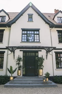 De Messing Plantenbak Op Voet - Messing - M 12 De Messing Plantenbak Op Voet - Messing - M -Meubelserie Winkel de kisten koning 108912 3