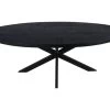 Ovale Eettafel Melbourne - Zwart - Mangohout/ijzer - 240x110x76,5 Cm 1 Ovale Eettafel Melbourne - Zwart - Mangohout/ijzer - 240x110x76,5 Cm -Meubelserie Winkel de kisten koning 108973 1