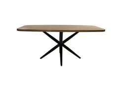 Rechthoekig Tafelblad - Naturel - Acaciahout - 180x90x3,8 Cm -Meubelserie Winkel de kisten koning 109079 4