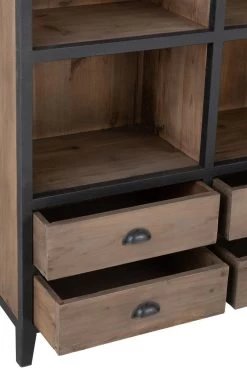 Boekenkast 6 Deurs -Meubelserie Winkel de kisten koning 109258 8