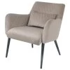 Fauteuil Rose Met Armleuningen Velvet -Meubelserie Winkel de kisten koning 109315 1