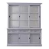 Buffetkast Provence - Grijs/wit 180 Cm