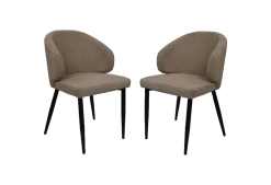 Eetkamerstoel Yuna - Taupe - Teddy/metaal - Set Van 2 13 Eetkamerstoel Yuna - Taupe - Teddy/metaal - Set Van 2 -Meubelserie Winkel de kisten koning eetkamerstoel yuna taupe teddy metaal set van 2 1