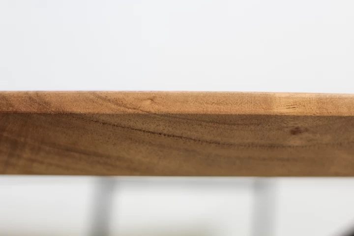 Eettafel Zurich Ovaal - Veneto Tafelpoten - Acaciahout/metaal 220x110x77 Cm 8 Eettafel Zurich Ovaal - Veneto Tafelpoten - Acaciahout/metaal 220x110x77 Cm - Afbeelding 6