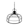 Hanglamp Crown - Powder Coated Black - Ijzer - ø60x43 Cm