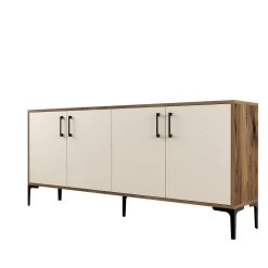 DKK Dressoir Kiev Walnoot Crème -Meubelserie Winkel e169a32dd5b53ce036adc3756f0679538b08897aef00ae119a9b413ae2a9d901