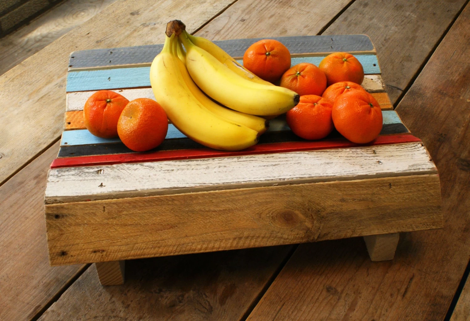 Sloophouten Fruitschaal 3 Sloophouten Fruitschaal