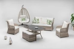 DKK Garden Lounge Set Cenova - CrèmeCrème