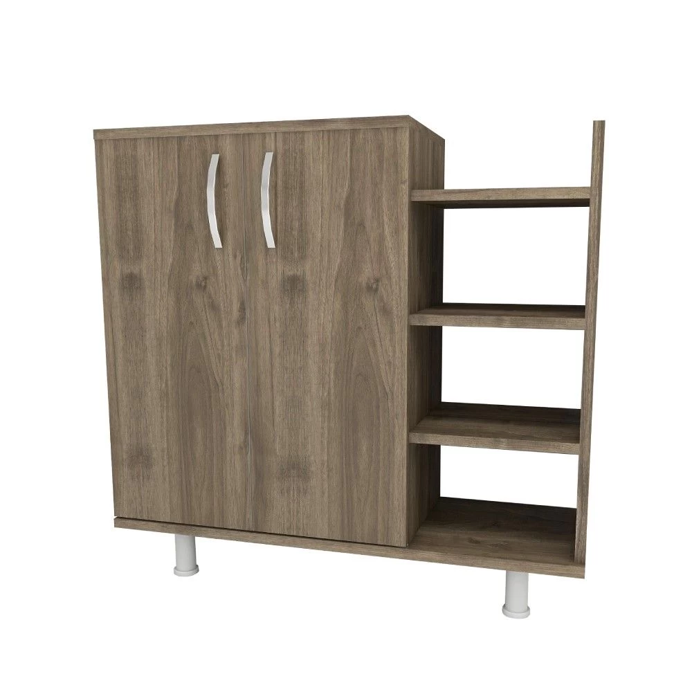 DKK Dressoir Three Walnoot 5 DKK Dressoir Three Walnoot - Afbeelding 3