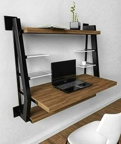 Industrieel Wandmeubel Bureau