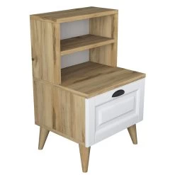 DKK Nachtkastje BD105 - 1917 Walnoot Wit -Meubelserie Winkel f678d72c270e5fd06c5e20fa87d01c5f7949a471be028530ebd9167c530aaea0