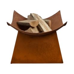 Vuurschaal Cortenstaal Roest Vierkant Basic