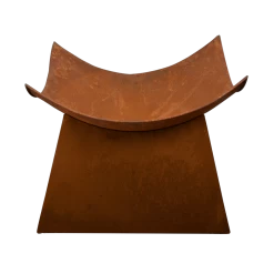 Vuurschaal Cortenstaal Roest Vierkant Basic -Meubelserie Winkel ff153 02