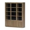 Eiken Fort 3 Door Cabinet (Natural) 175X40X194 Cm -Meubelserie Winkel fort 14