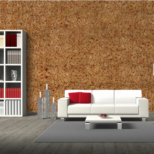 Wandkurk 'Country Red' GEWAXT - 60 X 30 Cm - 3mm Dik M² 4 Wandkurk 'Country Red' GEWAXT - 60 X 30 Cm - 3mm Dik M² - Afbeelding 2