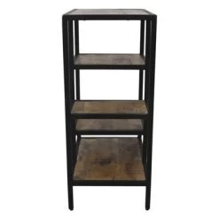 Open Vakkenkast Levels - Mangohout/ijzer - 60x81 Cm 23 Open Vakkenkast Levels - Mangohout/ijzer - 60x81 Cm -Meubelserie Winkel image 6 442875