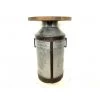 Oude Melkbus - Mangohout - Bijzettafel D40H66 Cm -Meubelserie Winkel milkcan table d40h66cm 35534