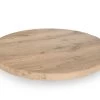 Eiken Tafelblad Rond Old Style -Meubelserie Winkel rondetafel