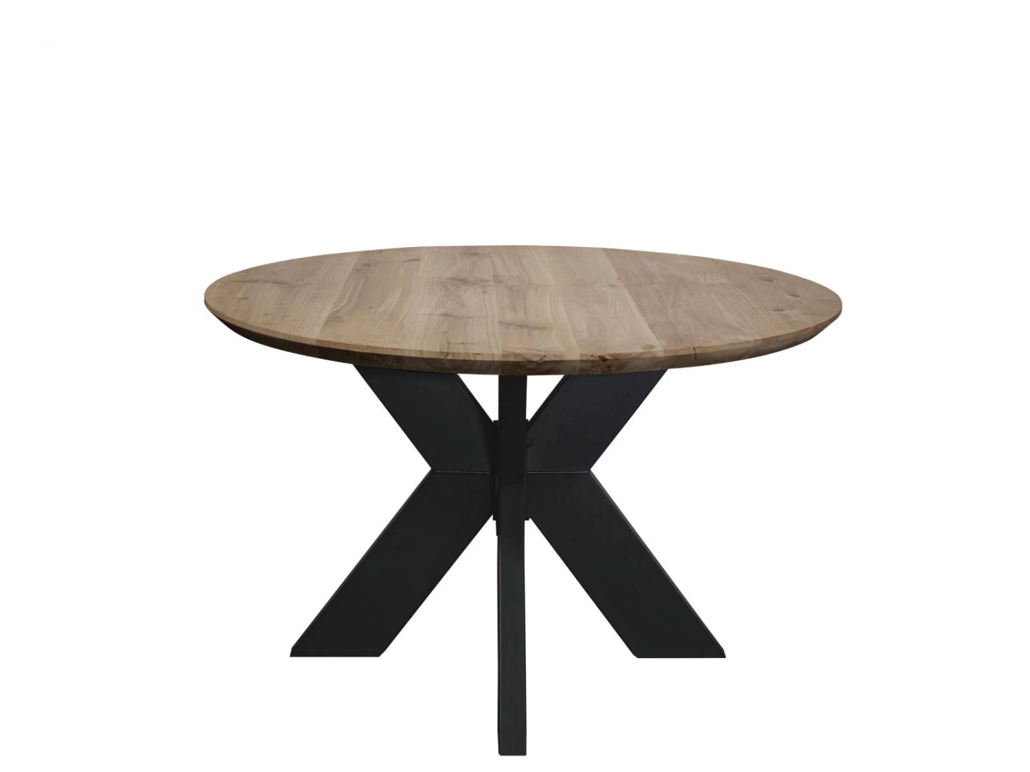 Eiken Tafelblad Rond Met Verjongde Rand 40 Mm 3 Eiken Tafelblad Rond Met Verjongde Rand 40 Mm