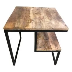 Bijzettafel Atlanta 2 Laags - Mango Hout