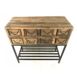 Sidetable Met Oude Steenmallen