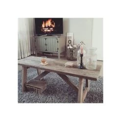 Steigerhouten Salontafel Queen Aimy