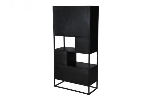 Visgraat Mango Opbergkast Open 90x40x180 Cm 5 Visgraat Mango Opbergkast Open 90x40x180 Cm - Afbeelding 3