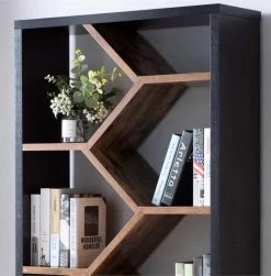 Wandkast Woonkamer Hexagon -Meubelserie Winkel wandkast woonkamer hexagon 2