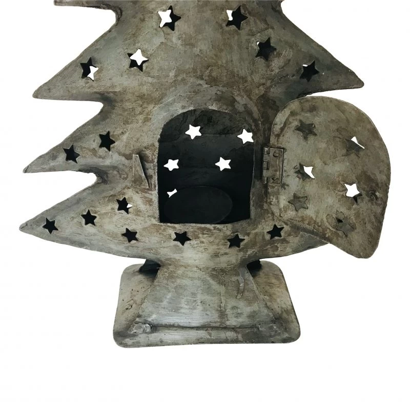 Handgemaakte Waxinehouder Industrieel H40 Cm 4 Handgemaakte Waxinehouder Industrieel H40 Cm - Afbeelding 2